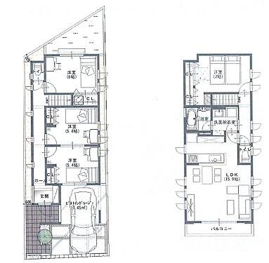 Floor plan. 39,800,000 yen, 4LDK, Land area 90.31 sq m , Building area 104.33 sq m