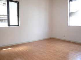 Living and room. Corner room two-sided lighting