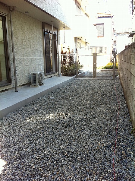 Garden. ※ Because of the new construction, Is an image