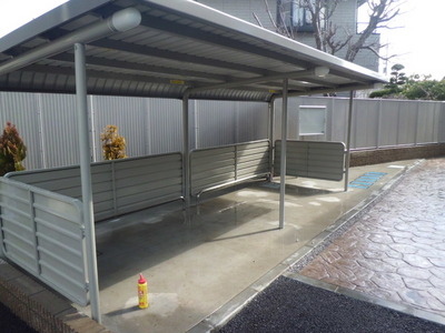 Other common areas. Bicycle-parking space