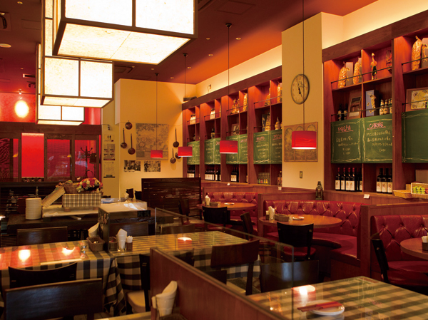 Surrounding environment. SOMETHING BELLA GIOIA (Italian) Nariaterasu 1F (about 20m, 1-minute walk)