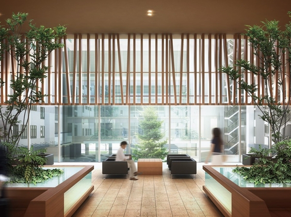 Entrance lounge (Rendering CG)