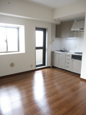Living and room. Bright Insert the day from the window