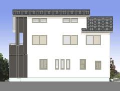 Rendering (appearance). (1 Building) Rendering South