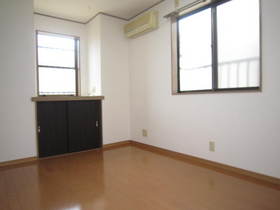 Living and room. Two-sided lighting is the room