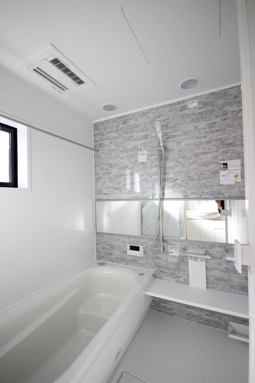 Bathroom. C Building is a bright bathroom.