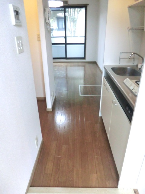 Kitchen. Place for storing bicycles