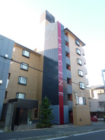 Building appearance. Auto-lock city gas Mansion