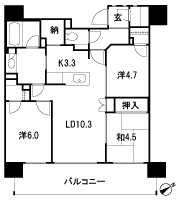 Floor: 3LDK + N + 2Wic + Sic, occupied area: 70.02 sq m