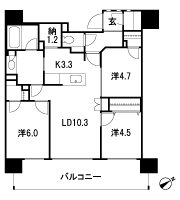 Floor: 3LDK + N + 2Wic + Sic, occupied area: 70.02 sq m