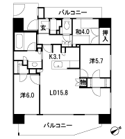 Floor: 3LDK + Wtc + Wic + Sic, occupied area: 80.04 sq m