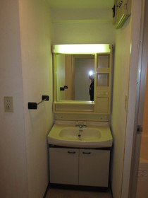 Washroom. Independent wash basin