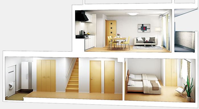 Living and room. Image Perth
