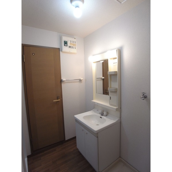 Washroom. Bathroom vanity