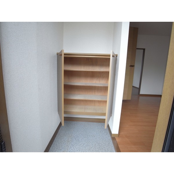 Entrance. There shoes BOX