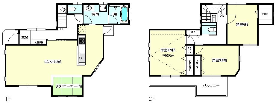 47,800,000 yen, 3LDK, Land area 105.75 sq m , Building area 103.23 sq m