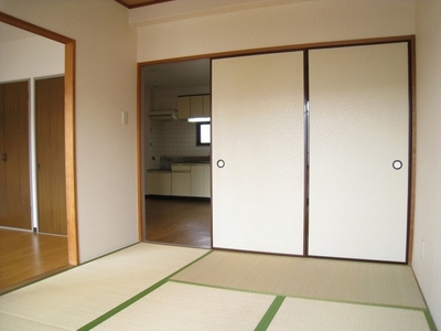 Living and room. Guests can also enjoy a Japanese-style interior