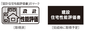 Building structure.  [Housing Performance Evaluation] Get the objectivity of high housing performance evaluation report to be evaluated from the third-party organization (construction housing performance evaluation report to be acquired is). It has received a number of examination to the building from finished design.  ※ For more information see "Housing term large Dictionary"