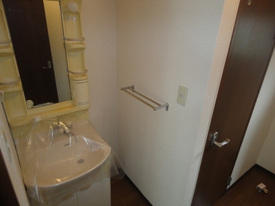 Washroom. Happy shampoo dresser in a busy morning