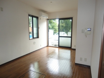 Living and room. South-facing sunny!