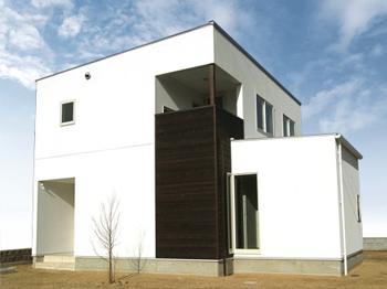 Building plan example (Perth ・ appearance). Building exterior image