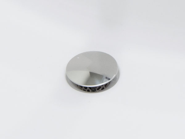 Bathing-wash room.  [Flangeless drainage ditch] Drain outlet around clean the dirt is noticeable. Since the diameter is large, Easy to internal care, It does not stand out even drainage hole.