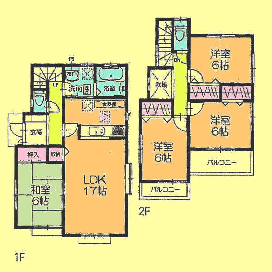 Floor plan. 27,900,000 yen, 4LDK, Land area 132.45 sq m , Building area 98.54 sq m located view in addition to this, It will be provided by the hope of design books, such as layout. 