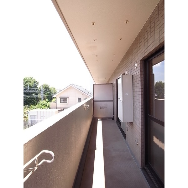 Balcony. Facing south in sunny