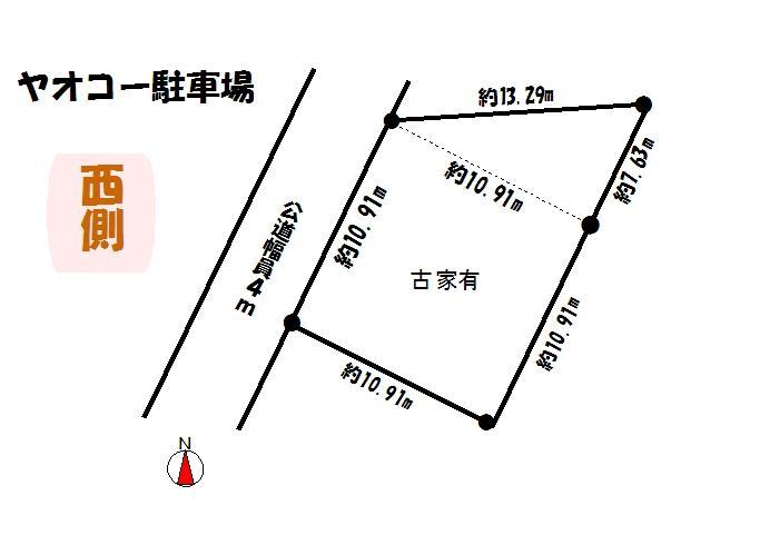 Compartment figure. Land price 18 million yen, Land area 160.64 sq m