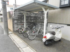 Other common areas. Is a bicycle parking lot