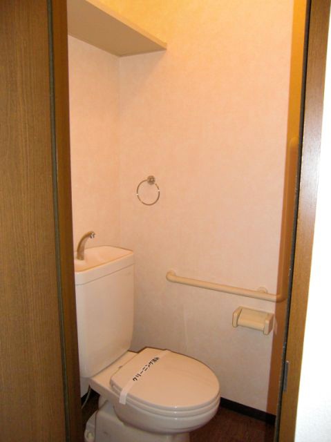 Toilet. Bidet can be installed
