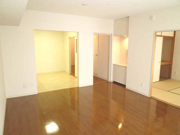 Living and room. Living is