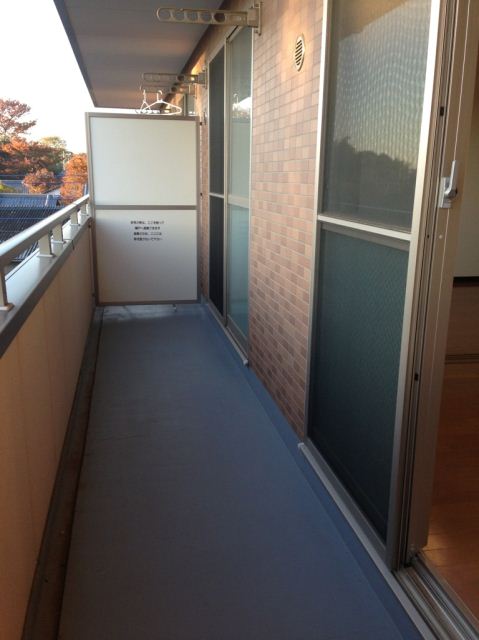 Balcony. Jose also futon in a wide veranda