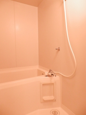 Bath. A clean bathroom