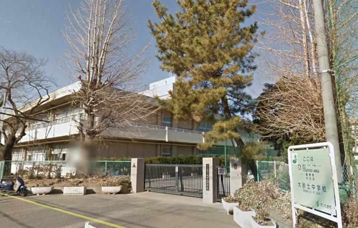 Junior high school. 460m up to municipal Daisuna soil junior high school (junior high school)