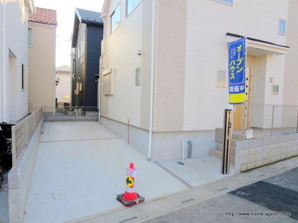 Parking lot. Space the car is parked two