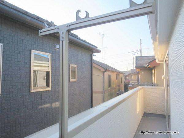 Balcony. Good wide balcony day on the south-facing