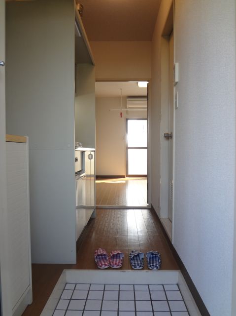 Living and room. The corridor to your room