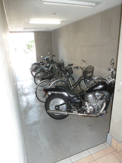 Other common areas. Covered parking lot of peace of mind on a rainy day