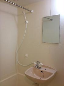 Bath. Bathroom with bathroom dryer