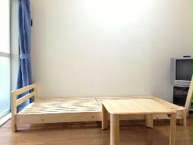 Living and room. The room in which the white tones