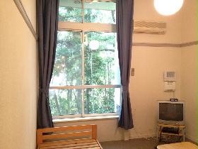 Living and room. The room in which the white tones