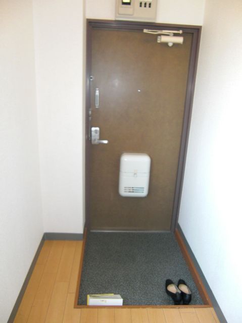 Entrance. It is safe because the space is also there to put the shoebox.