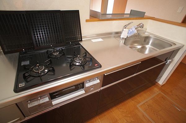 Kitchen. Face-to-face kitchen can feel your family close Indoor (12 May 2013) Shooting