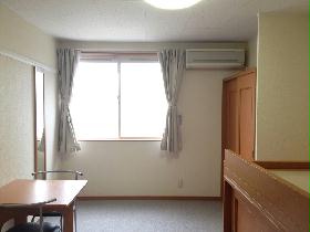 Living and room. Natural wood and white was the keynote room