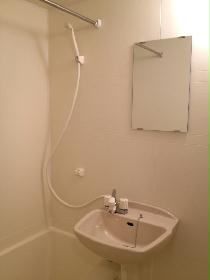 Bath. Bathroom with bathroom dryer