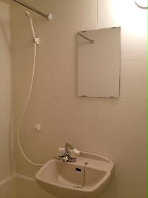 Bath. Bathroom with bathroom dryer