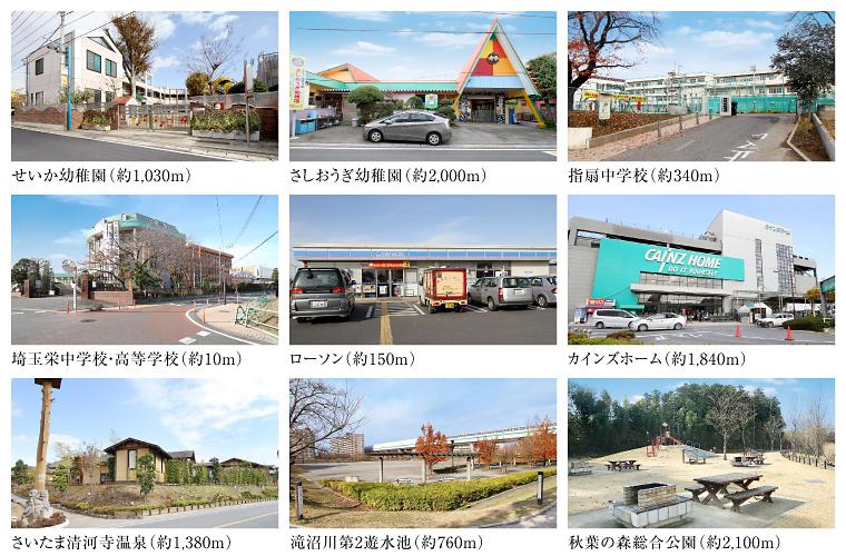 Other Environmental Photo. Outcome 1030m living facility to the kindergarten of convenient charm aligned to Tohoko park is "Omiya common life west". 