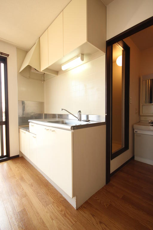 Kitchen. There are a lot of storage