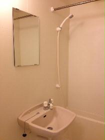 Bath. Bathroom with bathroom dryer